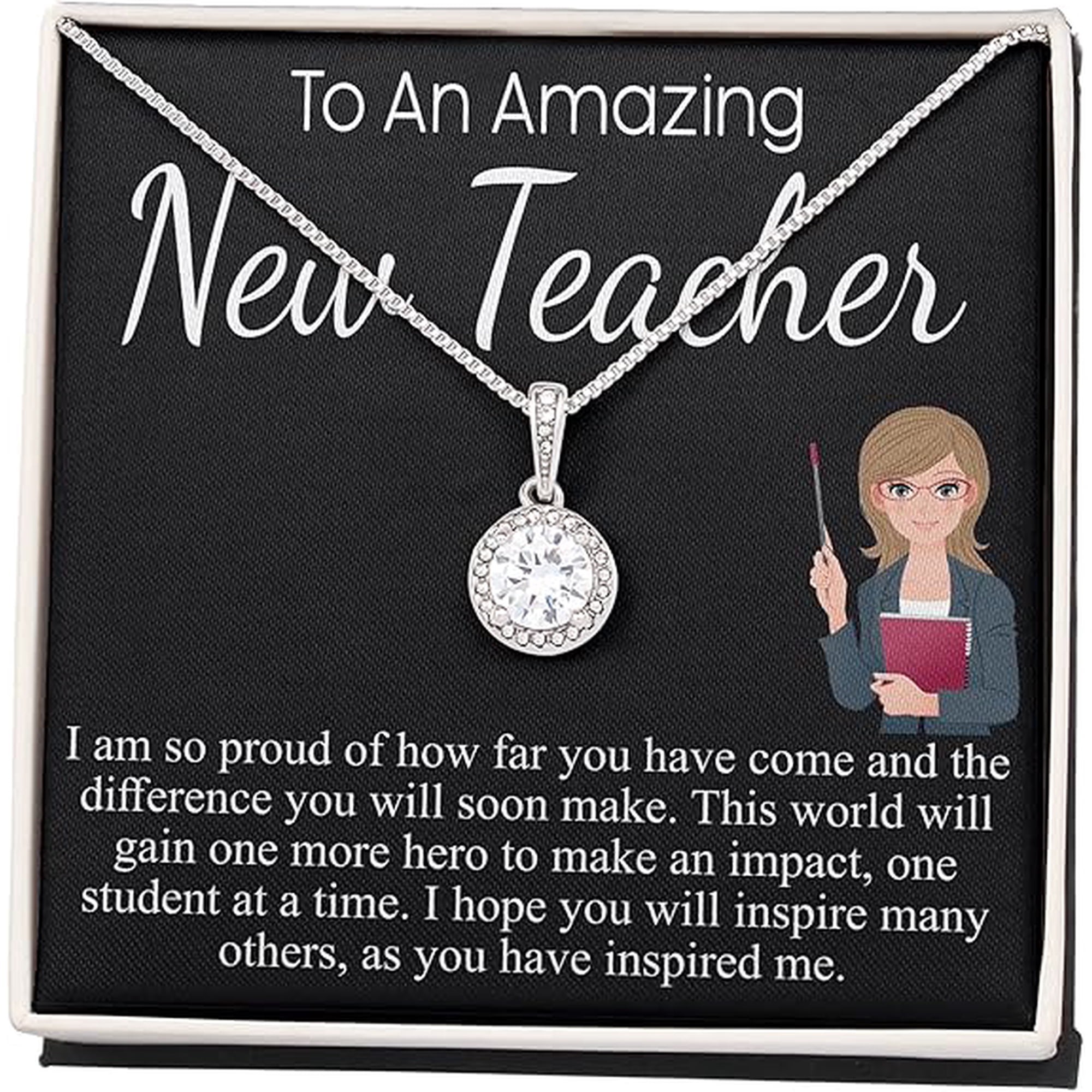 Eternal hope Personalized Teacher Graduation Gift, Student Teacher Gift, New Teacher Gift Idea, Future Teacher Gifts, Personalized Graduate Teacher Gift