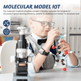 thumbnail image 3 of Molecular Model Kit, Organic Molecular Chemistry Set, Atom Element Model Kit for Lessons , Structures Building Kit, 3 of 7
