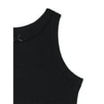 thumbnail image 3 of Wonder Nation Toddler Girls Ribbed Tank Top, Sizes 18M-5T, 3 of 3