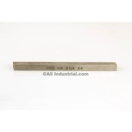 High Speed Cutter - Tool Bit Square 1/4 x 1/4 x 4
