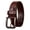 Brown, variant on Catelles Men's Genuine Cowhide Alloy Pin Buckle Belts Retro Business Casual 1.5" Width 42" Waist Gift Box Packed