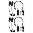 thumbnail image 1 of 2X U12F Uhf para Dos Mezclador Amplificador Micrófono de Auriculares Inalámbricos Adecuado para Guías de Enseñanza Conferencias Reunión, 1 of 5