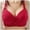 Red, variant on HXWCHs Bra for Womens Wireless Comfort Brassiere Bras Light Padded Size: 36 Blue