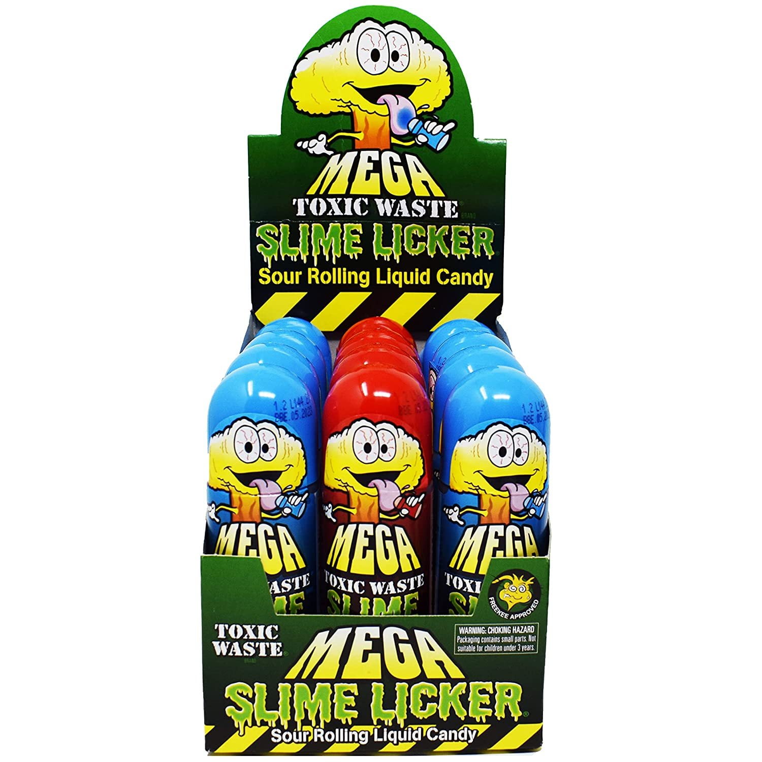 Mega Toxic Waste Slime Licker Blue Razz Halloween Costume Boy Girl