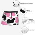 thumbnail image 3 of Balery Cow Spots Calzoncillos bóxer para hombre, ropa interior de algodón suave y transpirable con cinturilla de nailon-X-Large, 3 of 5