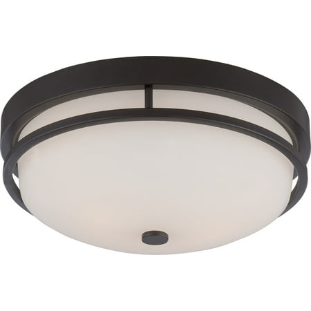 

2-Light Flush Fixture in Sudbury Bronze Finish