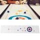 thumbnail image 5 of Tabla De Curling, Juego De Curling De Mesa, Niño Simple Plegable De Tamaño Pequeño Para Niños, Niños Y Adultos, 5 of 7