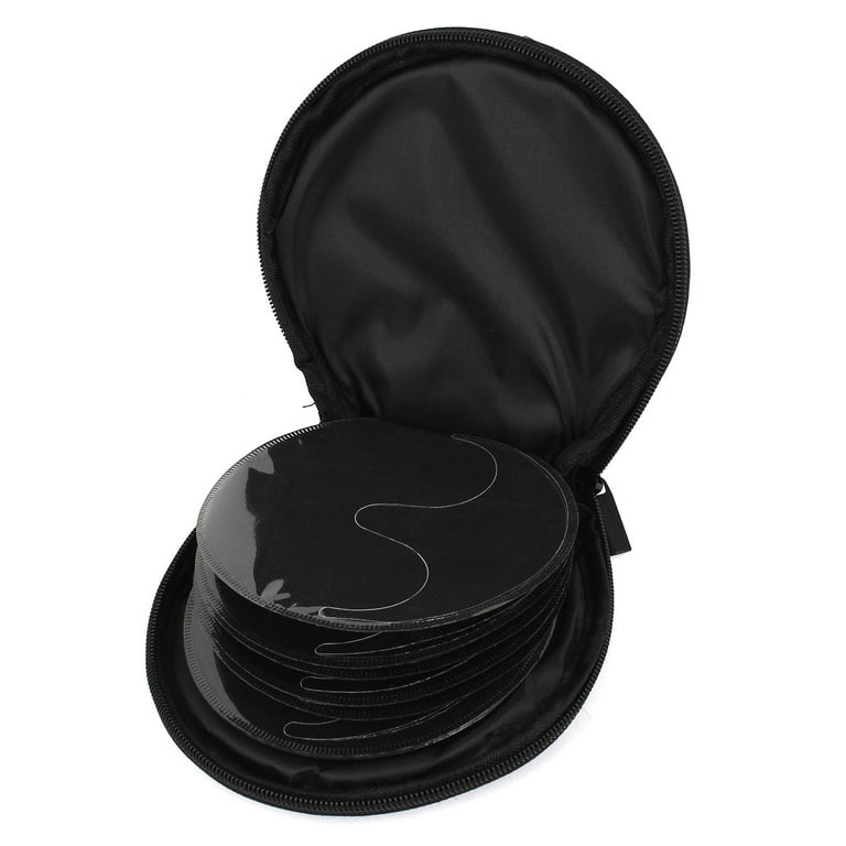 Unique Bargains Zippered 20 Slots CD DVD VCD Wallet Holder Storage