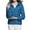 Blue, variant on Turilly Women's Down Jacket Lightweight Hooded Lightweight Down Jacket Women's Medium Long Lightweight Slim Large Size Thin Jacket