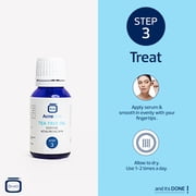 OMIC Plus 100% Pure Natural Tea Tree Oil for Clearer Skin - 15ml - Acne Cure for All Skin Types, Promoting Skin Health