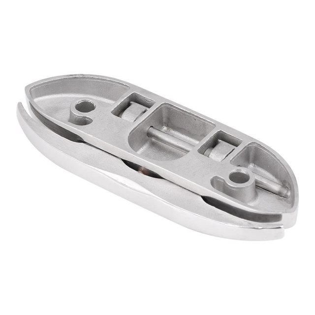 Cornamusa de muelle plegable de acero inoxidable 316 de 4-1/2 pulgadas, cornamusa de barco retráctil Sywqhk Accesorios para autos y motos