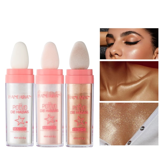 3 Pack Polvo De Hadas HANDAIYAN Fairy Highlight Patting Powder