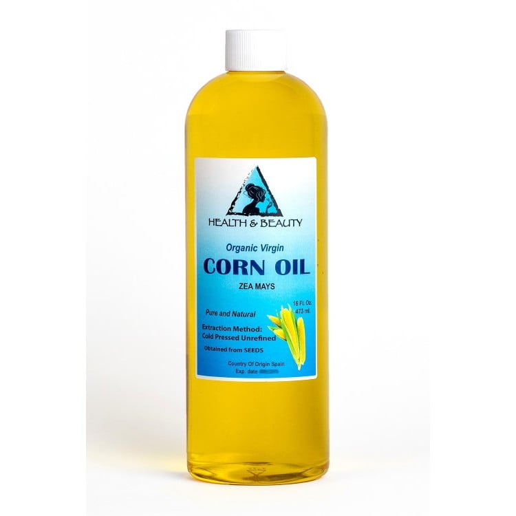 CORN / MAIZE OIL ORGANIC UNREFINED VIRGIN COLD PRESSED RAW PREMIUM PURE