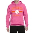 thumbnail image 2 of Wild Bobby City of San Francisco Baseball Fantasy Fan Sports Unisex Hoodie Sweatshirt, Neon Pink, XX-Large, 2 of 6