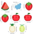 thumbnail image 3 of 12x Festival Fruit Shape Candy Holders Wedding Parties Event Gifts Packaging Container Fruit Shape Gifts Boxes, 3 of 8