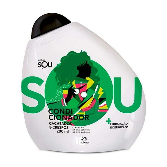Condicionador Cacheados e Crespos SOU - 200ml