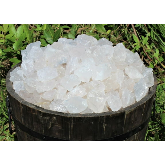 5 lb HUGE Bulk Lot of Natural Rough Girasol Opal Crystals (Raw Rock Quartz)