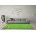 thumbnail image 3 of Ahgly Company Indoor Rectangle Abstract Green Modern Area Rugs, 4' x 6', 3 of 4
