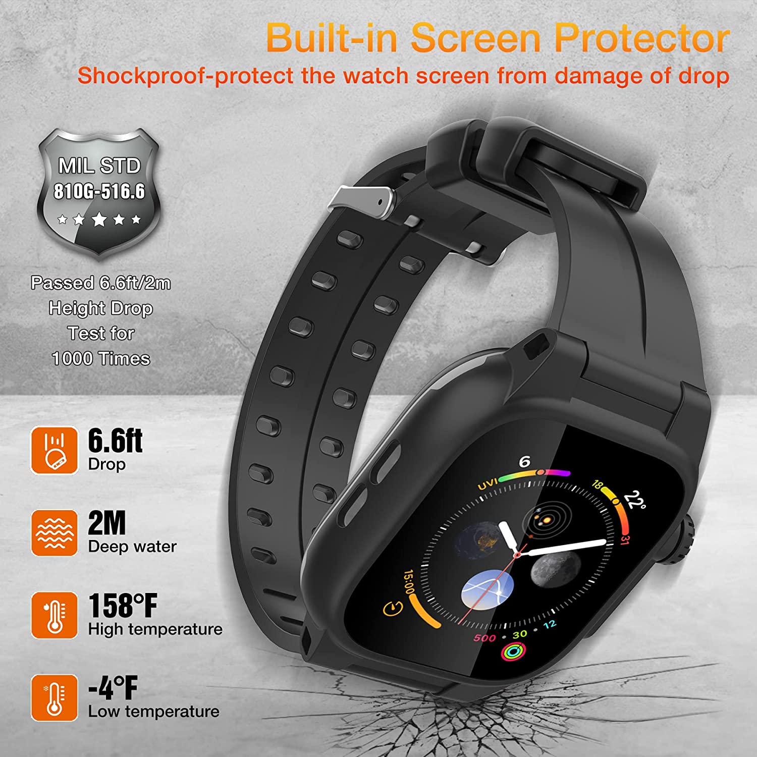 Phciasie Apple Watch Series 7 45mm Band 
