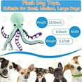 thumbnail image 5 of LosFong Durable Octopus Plush Dog Chew Toy - Large Squeaky Interactive Dog Toy with Soft Fabric, Durable Training Reward Gift for Small Medium & Large Breed, 5 of 8