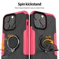thumbnail image 2 of SaniMore for iPhone 14 Pro 6.1" 2022 Case, [360°Rotating Kickstand] [Magnetic Car Mount]Shockproof Anti-drop Tri-layer Matte Hybird Rugged Heavy Duty Protective Shell, Blue, 2 of 14