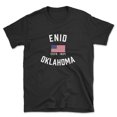 thumbnail image 1 of Enid Oklahoma Patriot Men's Cotton T-Shirt, 1 of 1