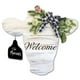 thumbnail image 2 of Matsuzay Cartel colgante de bienvenida para puerta delantera, tablero para patios, porche, decoración de granja para el hogar, decoración para Type2 NO2 Matsuzay HA028368-02B, 2 of 6