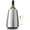 Stainless Steel, variant on Vacu Vin Active Cooler Wine Elegant - Reusable Wine Bottle Cooler - Black - Wine Cooler Sleeve For Standard Size Bottles - Insulated Wine Bottle Chiller to Keep Wine Cold