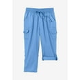 thumbnail image 5 of Woman Within Plus Size Petite Convertible Length Cargo Capri/Bermuda, 5 of 6