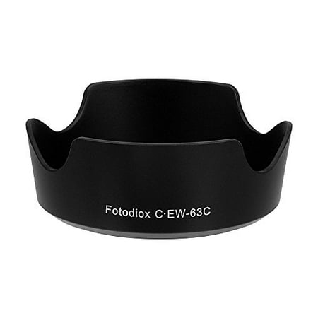 Image of Fotodiox Dedicated Lens Hood for Canon EF-S 18-55mm f/3.5-5.6 IS STM Lens as Canon EW-63C