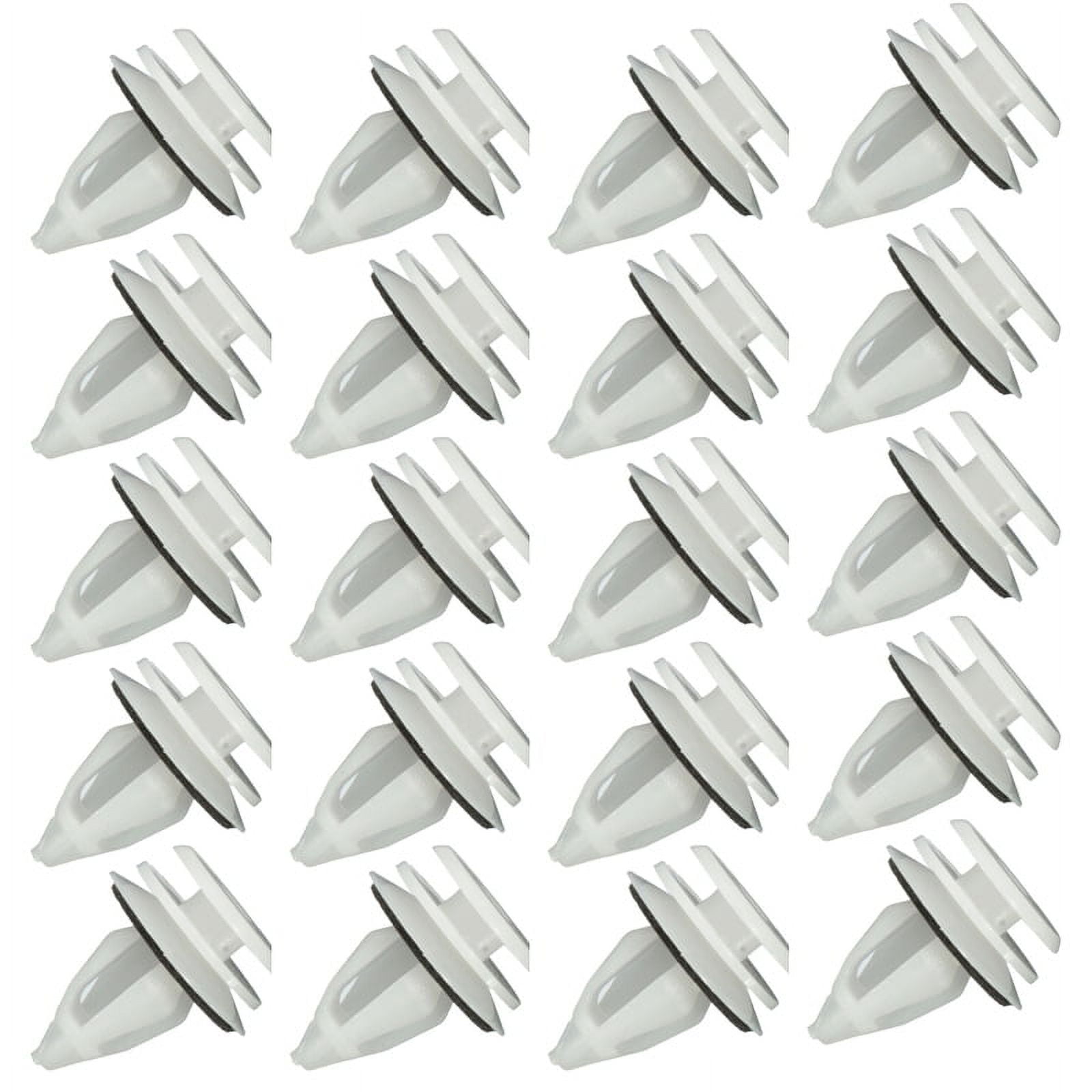 LaBlanc – 50Pcs Clips De Panneau De Porte De Voiture Avec Bague D Pour E34 E36 E38 E39 E46 M3 M5 Z3 X5 85435388