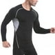 thumbnail image 4 of pstuiky camisas de manga larga para hombre, Camiseta deportiva de manga larga con cuello redondo para hombre, color liso camisetas de hombre l, 4 of 4