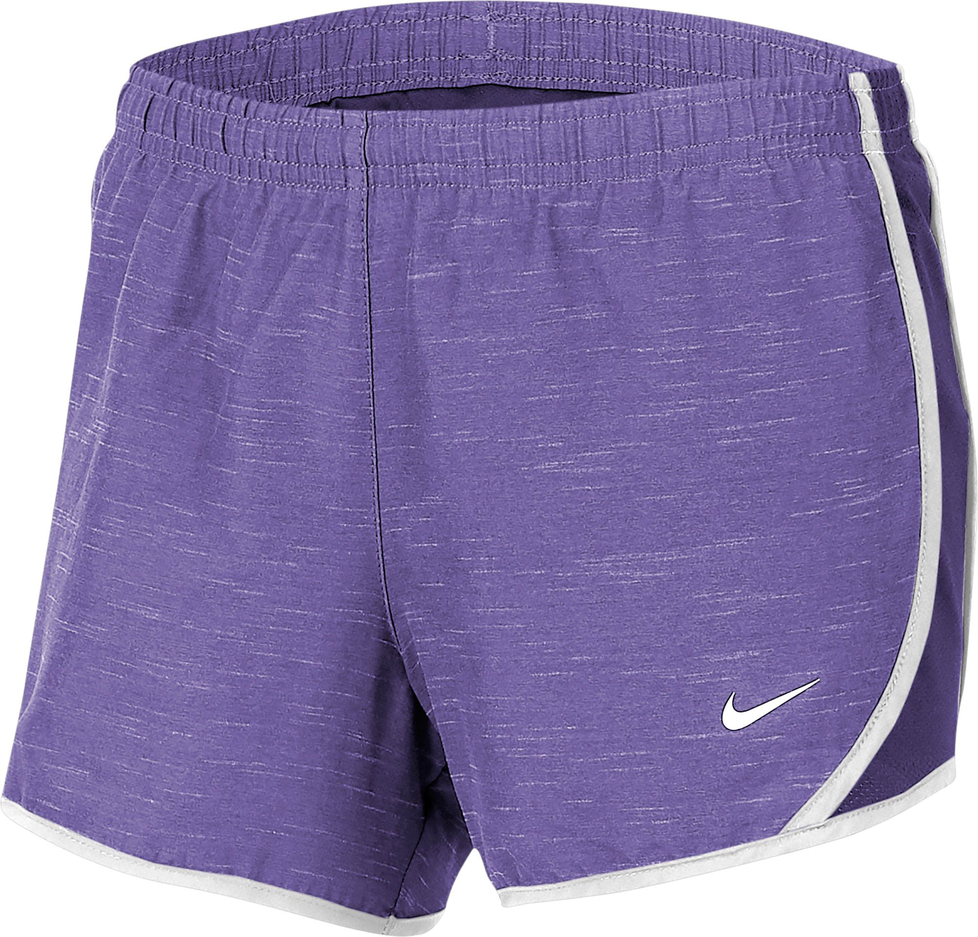 Nike Girls' Dry Heathered Tempo Running Shorts - Walmart.com - Walmart.com
