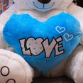 thumbnail image 4 of Oso Rechoncho PELUCHERIA LOVE con corazon Azul, 4 of 5