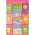 thumbnail image 3 of Harnel 's Assorted New Baby Congratulations Cards for new baby boys and girls in a Bulk 12 Pack, 3 of 4