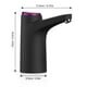 thumbnail image 2 of Bomba Agua Botella Cuantitativa Recargable Inteligente Gran Cubo Sin Ruido con Cable USB Ideal para Hogar Oficina Uso Exterior Gris Oscuro, 2 of 5