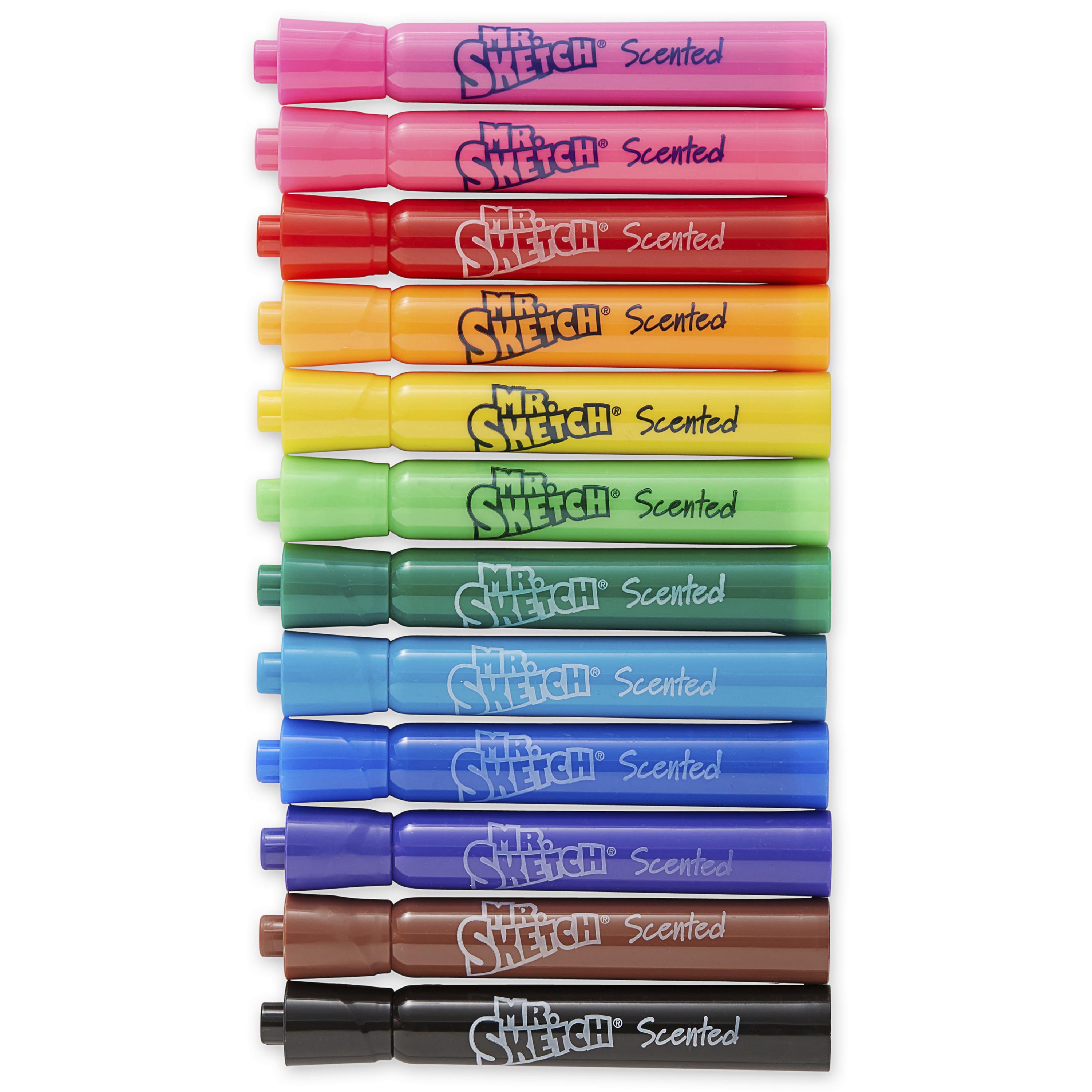 Deli Felt tip pen set 12/18/24 Color Washable felt sketch marker