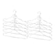 thumbnail image 1 of 10pcs Clothes Hangers Aluminium Alloy Clothes Hangers Skid Resistance Coat Hangers Clothes Hanging Racks (Light Grey), 1 of 4