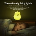 thumbnail image 4 of Luz Nocturna para Niños Lámpara De Pingüino Lámpara De Noche De Silicona Suave 9 Colores Luz Nocturna LED con Control Remoto Recargable para Regalo/Oficina/Dormitorio/Sala De Estar/Exterior brillar  Electrónica, 4 of 5