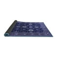 thumbnail image 2 of Ahgly Company Indoor Square Oriental Blue Traditional Area Rugs, 4' Square, 2 of 4