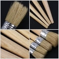 thumbnail image 5 of 2 Pcs Oil Paint Wax Round Brush Professional Painting Brushes Holding, 5 of 8