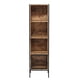 thumbnail image 5 of Gabinete de Almacenamiento de 4 Niveles HOMEMAKE FURNITURE Organizador con Puerta de Malla De Hierro Industrial, 5 of 6