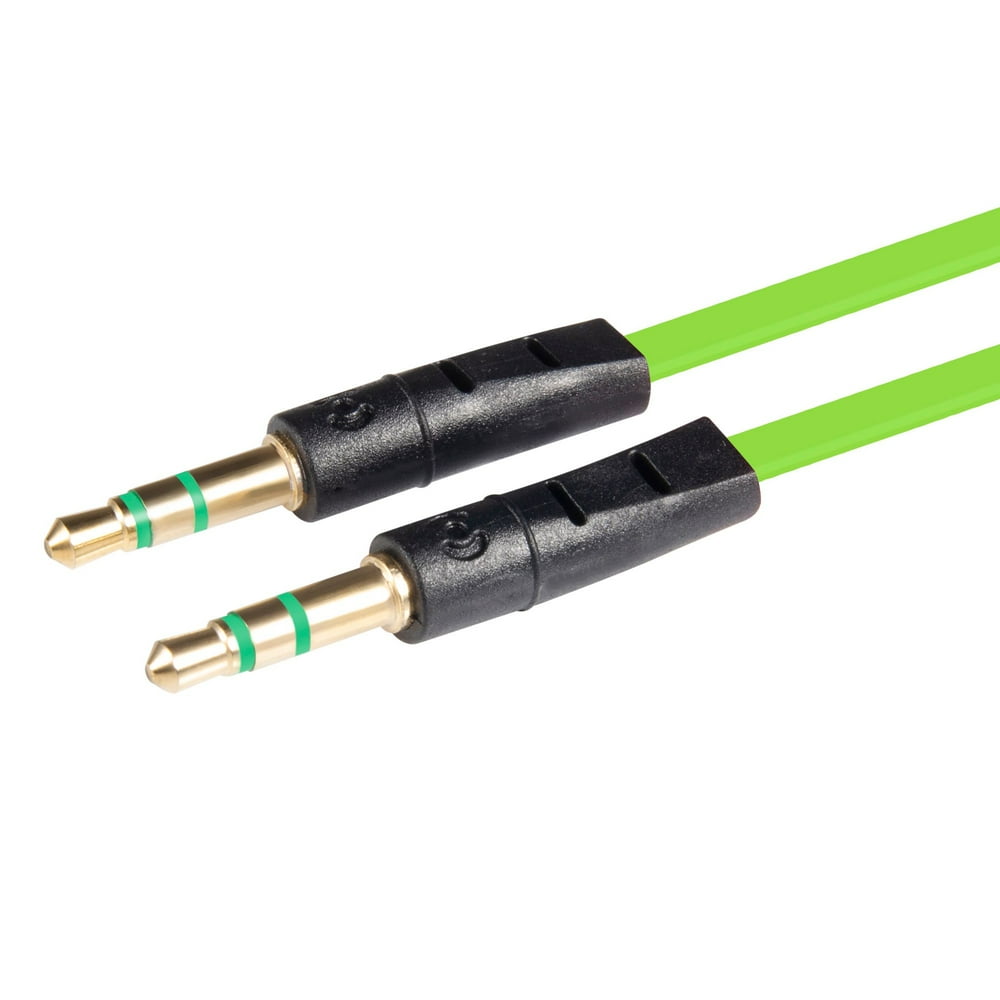 Insten 3.5mm Aux Auxiliary Audio Stereo Extension Cable 3' Green for iPad Mini 5 iPad Air 2019
