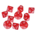 thumbnail image 4 of Dados Caras De Plástico Duradero Colores D10 Paquete l Del Partido De piezas 16 cm yotijar Juego de dados polihédricos, 4 of 10