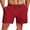 Dark Red, variant on Mens Swim Trunks 7 inch Swim Shorts Board Short Bathing Suit with Mesh Liner Beach Shorts