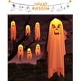 thumbnail image 2 of Halloween Decoration Ghost Festival Outdoor Scene Arrangement Props Terror Ghost Chandelier LED Flash String Large, 2 of 6
