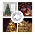thumbnail image 4 of XYAIYT LED Star String Lights Christmas Lights Christmas Decor Battery Operated Mini LED String on Flexible Wire Star Covers for Home Wedding Party Wreaths Creates Cozy Romantic 196.8 in Silver, 4 of 6