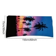 thumbnail image 3 of Moocorvic Microfiber Beach Towels Oversized Turkish Beach Towel Beach Blanket Pool Towels Beach Toys Beach Accessories,Quick Drying,Lightweight & Durable,for Swim,Yoga,Gym, 3 of 4