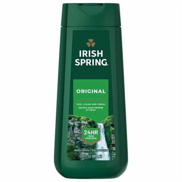 Irish Spring Gel Douche Nettoyant Original pour Hommes, 591 ml, 591 ml