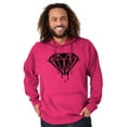 thumbnail image 5 of Diamond Dripping Fashionable Girly Hoodie Sweatshirt Women Men Brisco Brands X, 5 of 6